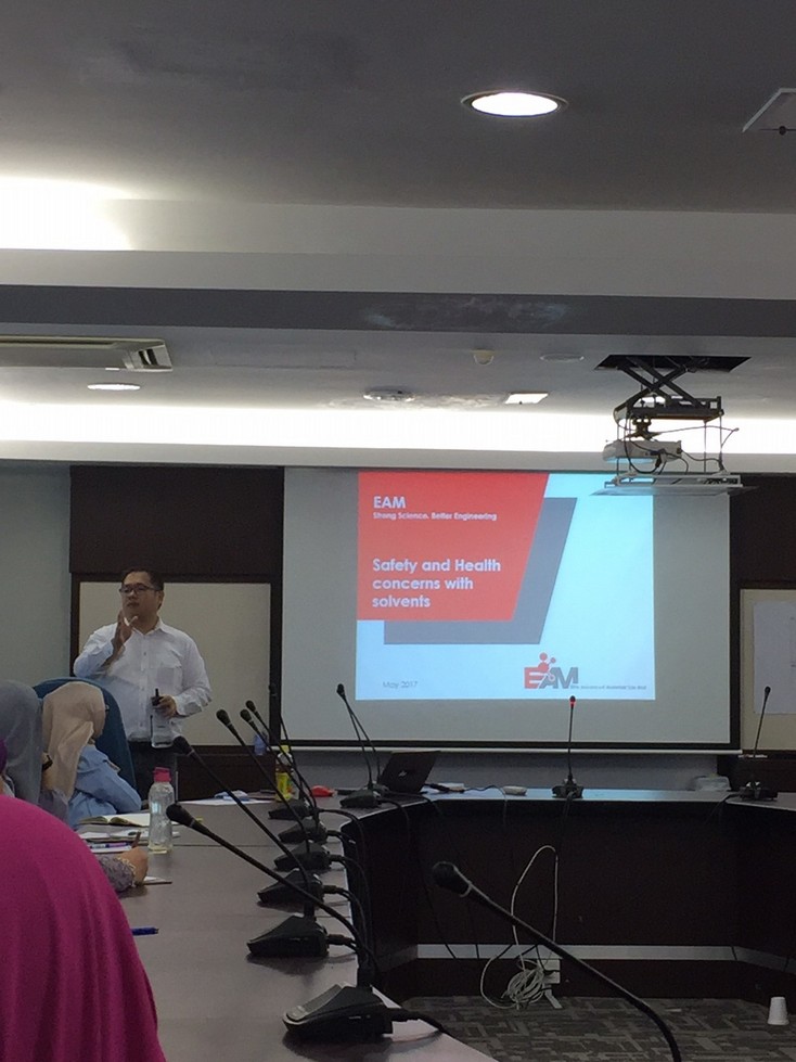 Presentation entitled 
